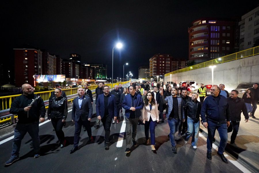 Priştine’de İç Çevre Yolu Açıldı