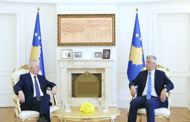 Thaçi,   Hyseni’yi Kabul Etti