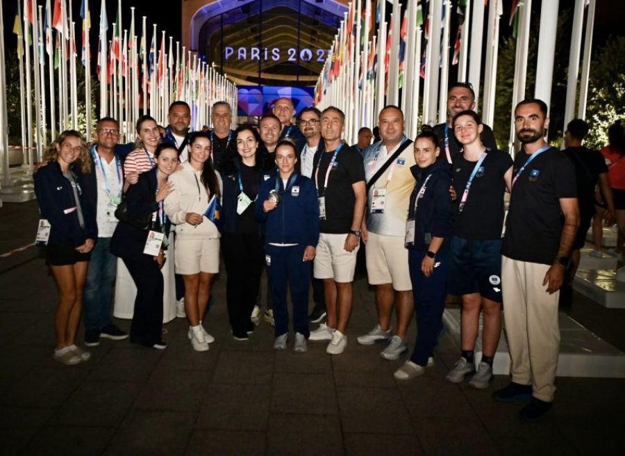 Osmani, "Paris 2024" Olimpiyat Oyunlarına Katılan Sporcularla Bir Arada