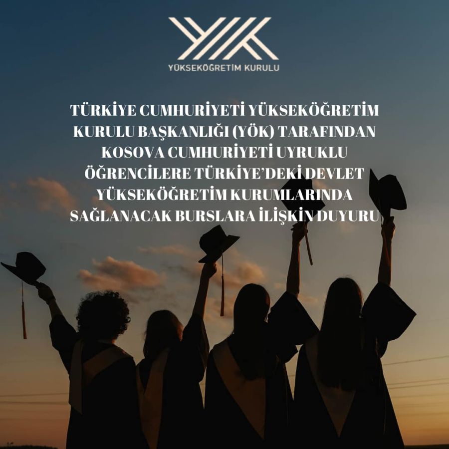 YÖK'ten Kosovalı Öğrencilere Burs Duyurusu