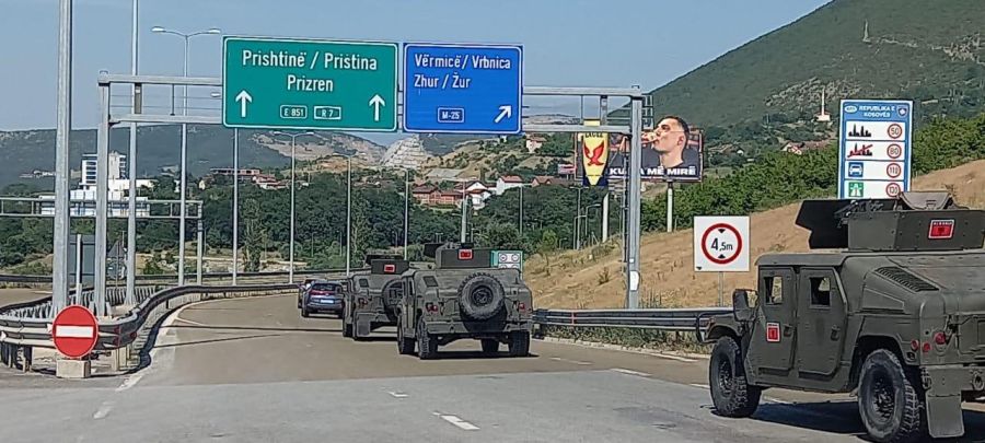 Vengu, KFOR’daki Arnavut Askerlerini Selamladı