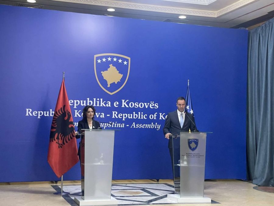 Konjufca: Kosova’nın Her Zaman Arnavutluk Desteğine İhtiyacı Olacak