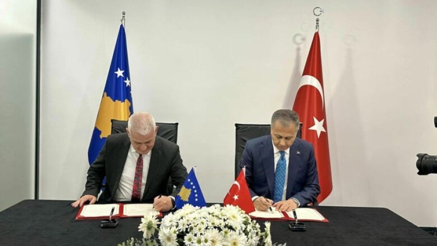 Kosova ve Türkiye Güvenlik Alanında İşbirliği Anlaşması İmzaladı 