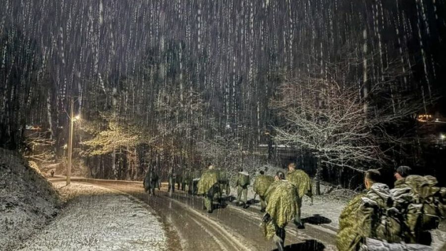 KGG Öğrencileri,12,8 Kilometrelik Yürüyüşü Başarıyla Tamamladı