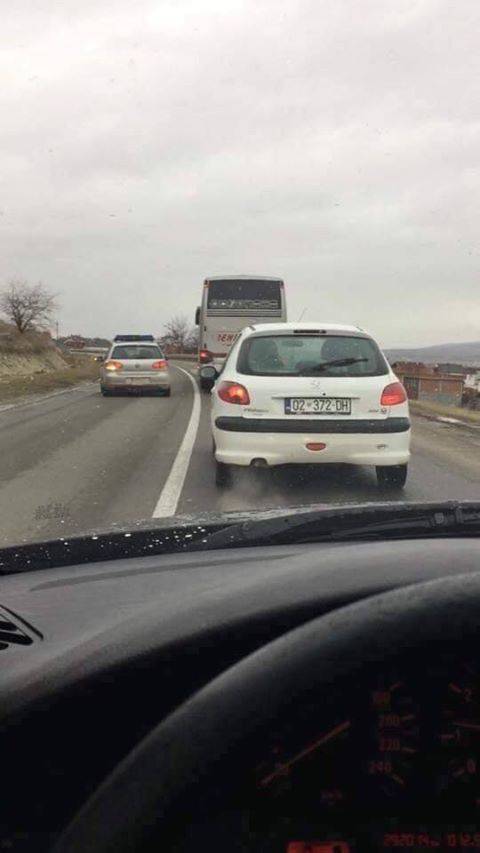 Polis Aracının Hatalı Sollaması