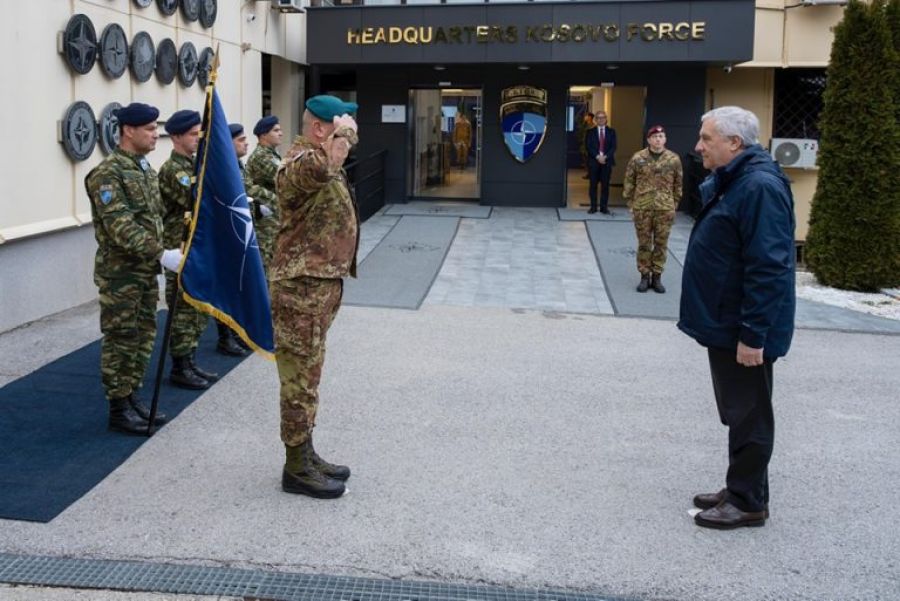 KFOR Komutanı İtalya Bakanı Tajani ile Görüştü