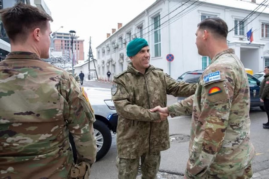 Tuğgeneral İrican,  ABD İrtibat İzleme Ekibi Askerlerini Ziyaret Etti