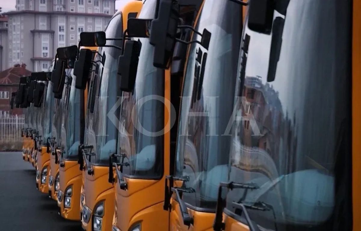 Bugün Priştine’de Toplu Taşıma Ücretsiz