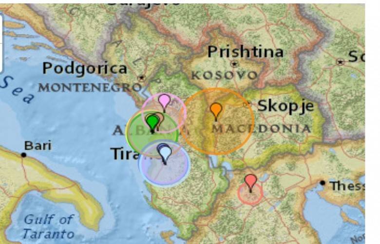 Kuzey Makedonya’da Bu Sabah Meydana Gelen Deprem Kosova’da da Hissedildi