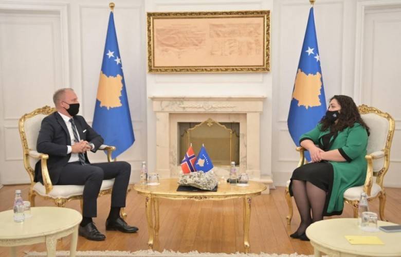 Osmani, Yardımları Nedeniyle Norveç’e Teşekkür Etti
