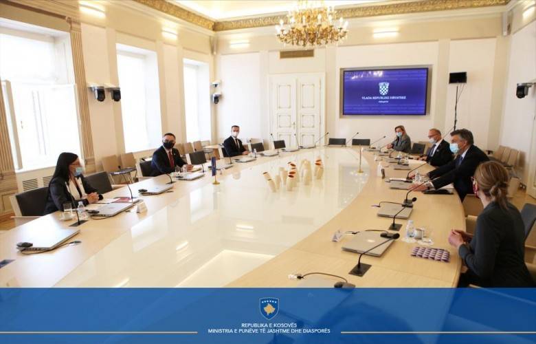 Haradinaj-Stublla ve Tahiri Zagreb’e Günübirlik Ziyaretteydi