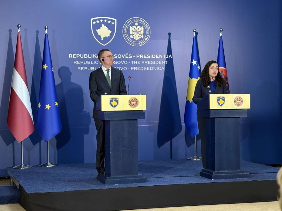 Osmani: Letonya, Kosova’nın Güçlü Ortağıdır