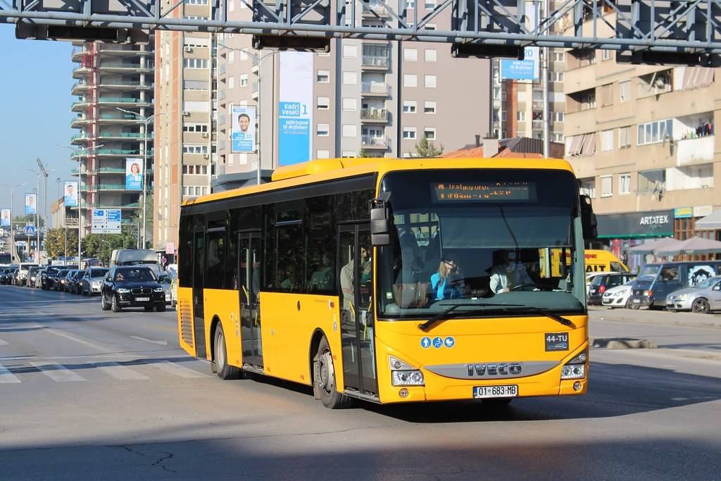 Priştine’de Şehir İçi Otobüs Seferleri Bugün ve Yarın Ücretsiz