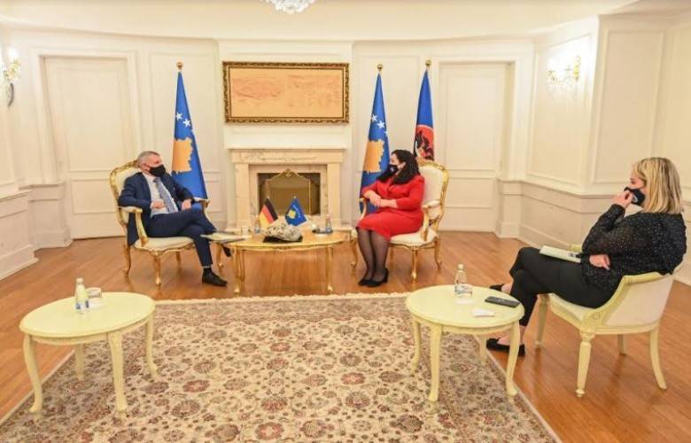 Osmani,  Almanya’nın Sunduğu Her Alanda Desteğine Teşekkür Etti