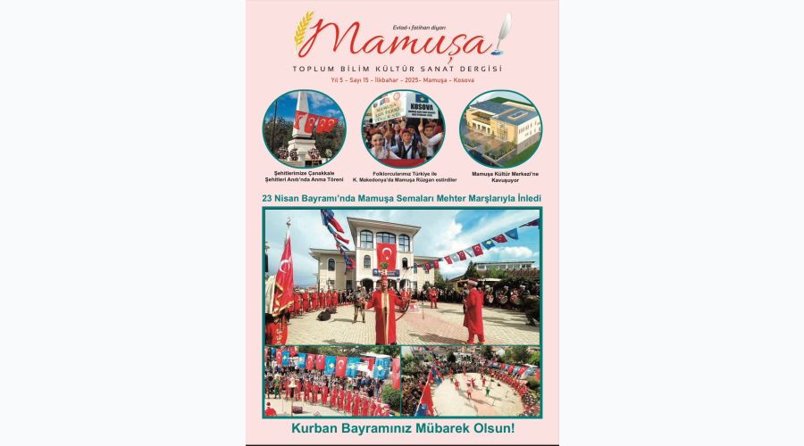 "MAMUŞA" Dergisinin 15. Sayısı Okuyucularıyla Buluştu