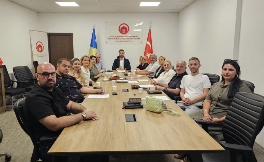KDTP Prizren Şubesi Yerel Seçim Hazırlığını Görüştü