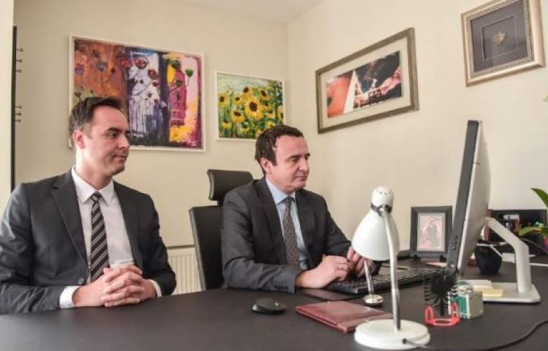Kurti ve Konjufca da Palmer’le Görüştü