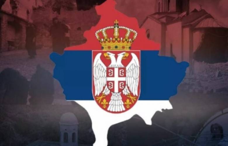 Vuçiç, Sırp Bayrağıyla Kosova Haritasını Örttü