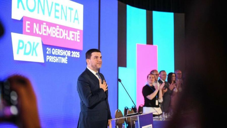Memli Krasniqi, PDK Genel Başkanlığına Yeniden Seçildi