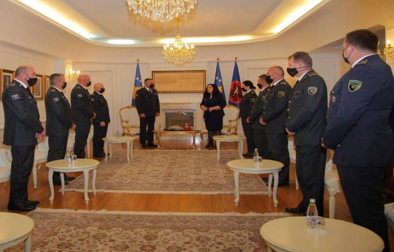 Osmani, General Rama ve Beraberindeki KGG Heyetini Kabul Etti