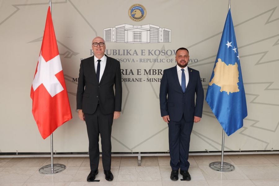 Kosova ve İsviçre Savunma Alanında İş Birliğini Derinleştiriyor