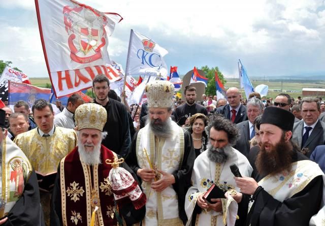 Prens Aleksandar Gracanica'yı Ziyaret Etti
