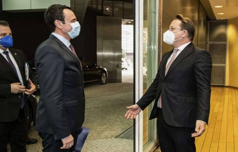 Kurti,  AB’den En Kısa Sürede Vize Serbestisini Talep Etti
