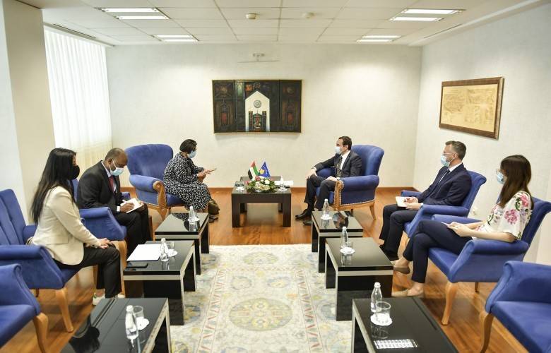 Kurti, Birleşik Arap Emirlikleri Büyükelçisini Kabul Etti