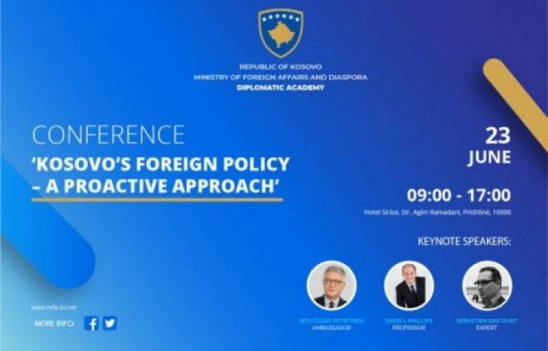 Kosova’nın Dış Politika Konferansı Düzenleniyor