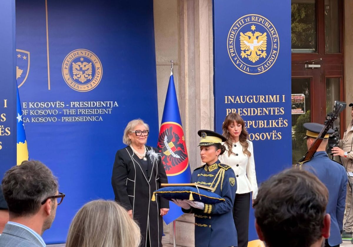 Justina Shiroka-Pula Resmen Kosova Cumhurbaşkanlığı Görevini Devraldı