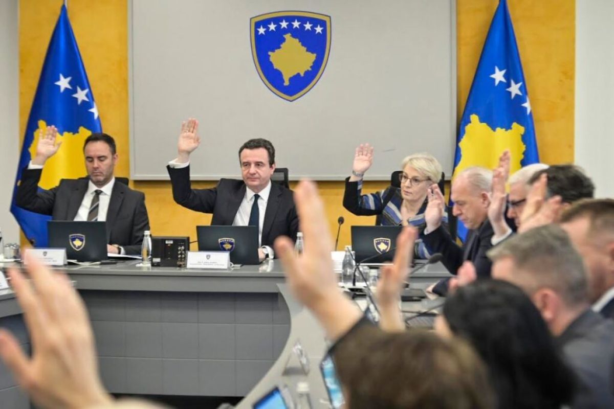 Kosova Hükümeti Birkaç Karar Onayladı