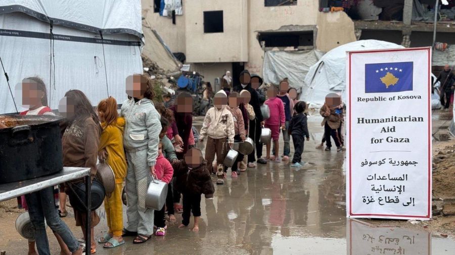 Kosova’dan Gazze’ye 1300 Tondan Fazla  Temel İnsani Yardım