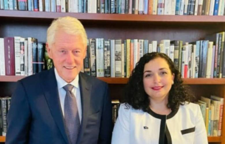 Osmani, Clinton ile Özel Bir Görüşme Gerçekleştirdi