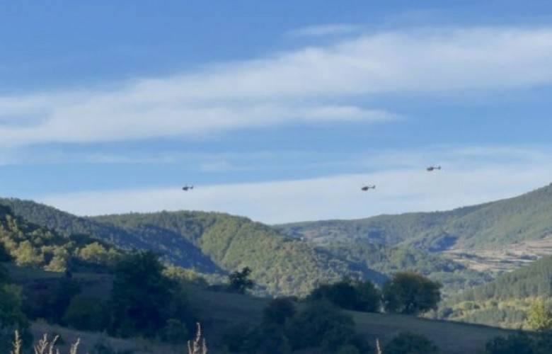 Üç Sırp Askeri Helikopteri, Kuzey Sınırlarımız Yakınlığında Provokasyonda Bulundu