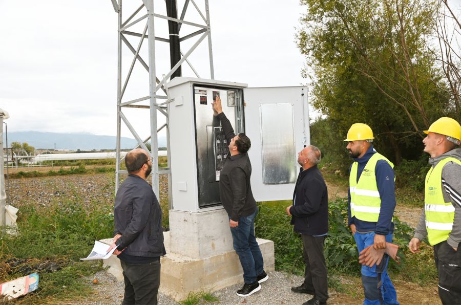 Mamuşa Ovası Elektrik Projesi Tamamlandı