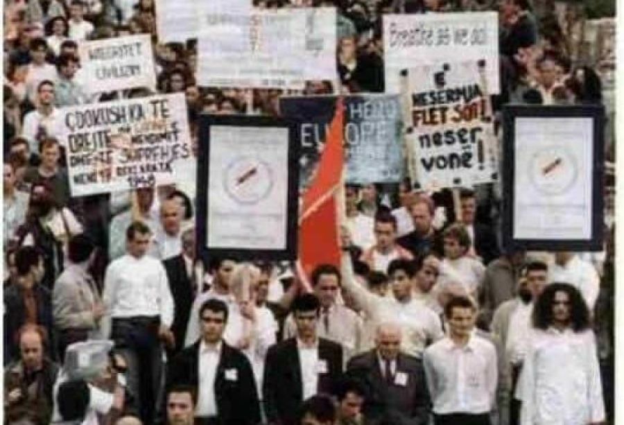 Osmani: 1997 Öğrenci Protestoları Özgürlüğün Habercisiydi