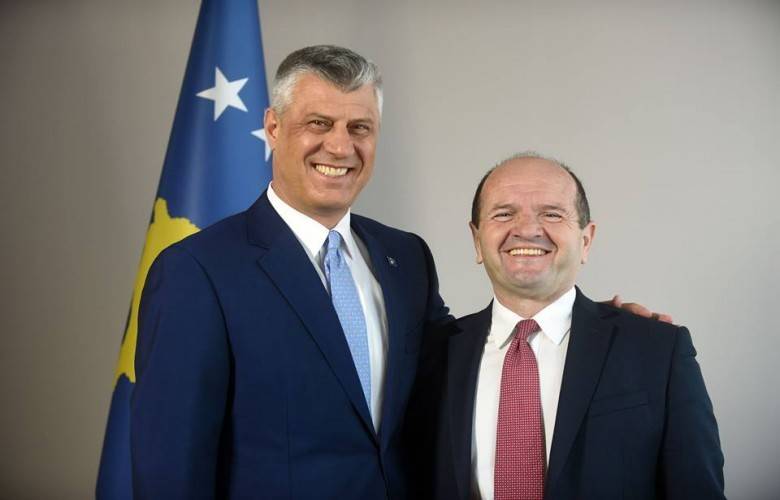 Danışmanı Thaçi’yi Lahey’de Ziyaret Etti