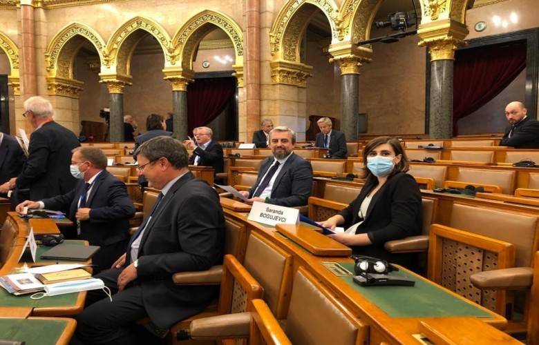 Meclis Heyeti, Macaristan Politika Komisyonu Toplantısına Katıldı