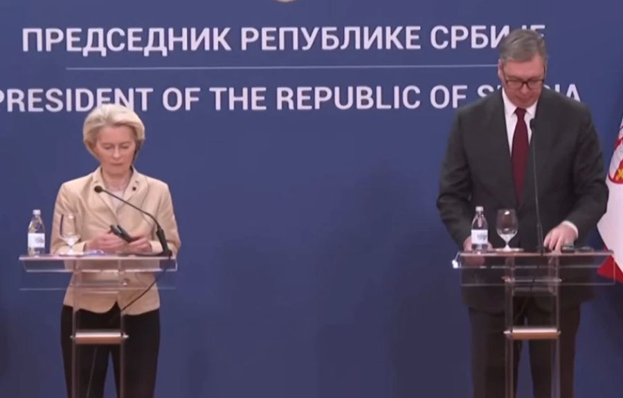 Vuçiç, Von der Leyen ile Görüştü: Gündemde Kosova–Sırbistan Diyalogu da Vardı