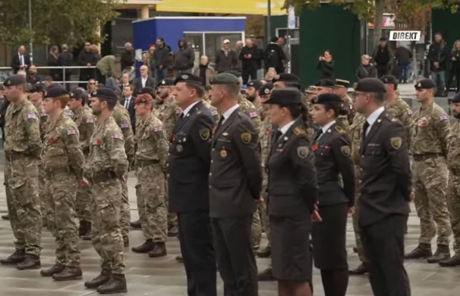 Kosova’da 14 İngiliz Askeri Anıldı