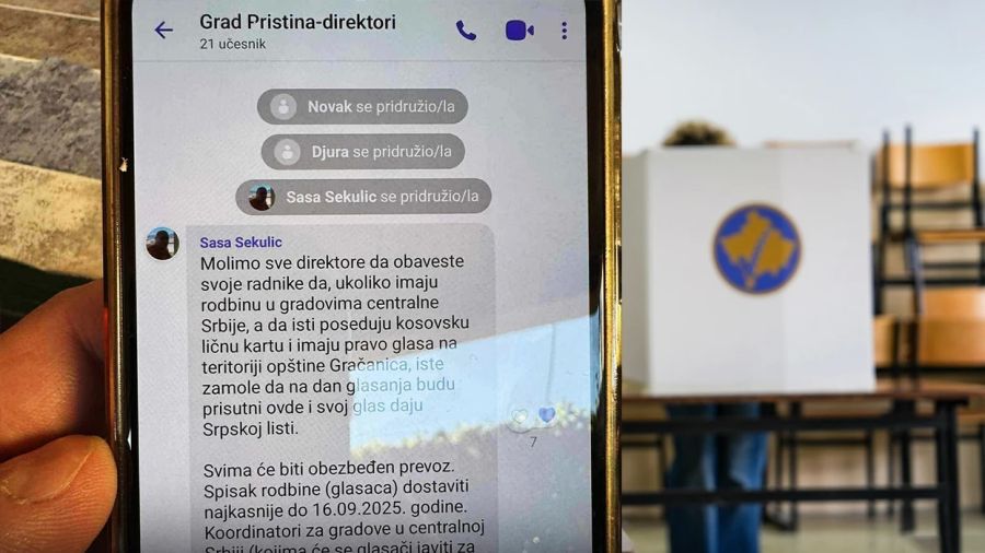 Graçanica’da Çalışanlar Sırp Listesi’ne Oy Vermeleri İçin Seferber Ediliyor