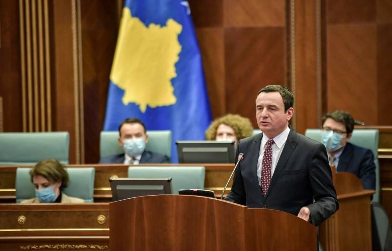 Kurti, Milletvekillerine Teşekkür Etti: Kosova Egemendir ve Öyle Muamele Görmelidir