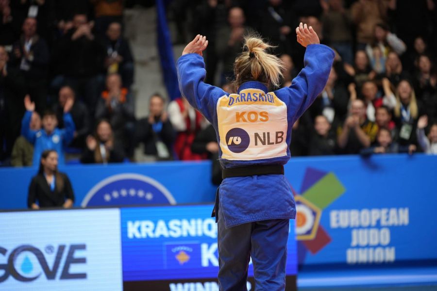 Judocu Distria Krasniqi Yarı Finalde