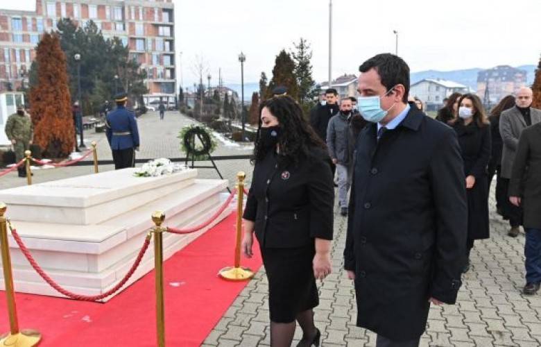 Osmani ve Kurti, Ibrahim Rugova’nın Mezarında Saygı Duruşunda Bulunacaklar