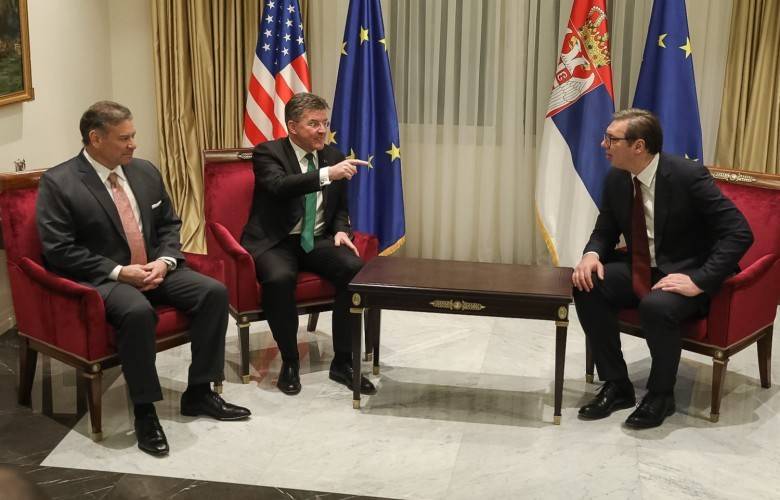 Lajçak: Vuçiç ile Yapıcı Bir Görüşmemiz Oldu