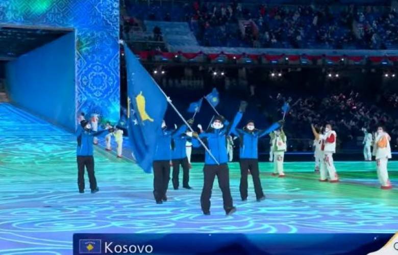 ‘Pekin 2022’ Kış Olimpiyat Oyunları’nın Geçit Töreninde Kosova Bayrağı da Dalgalandı