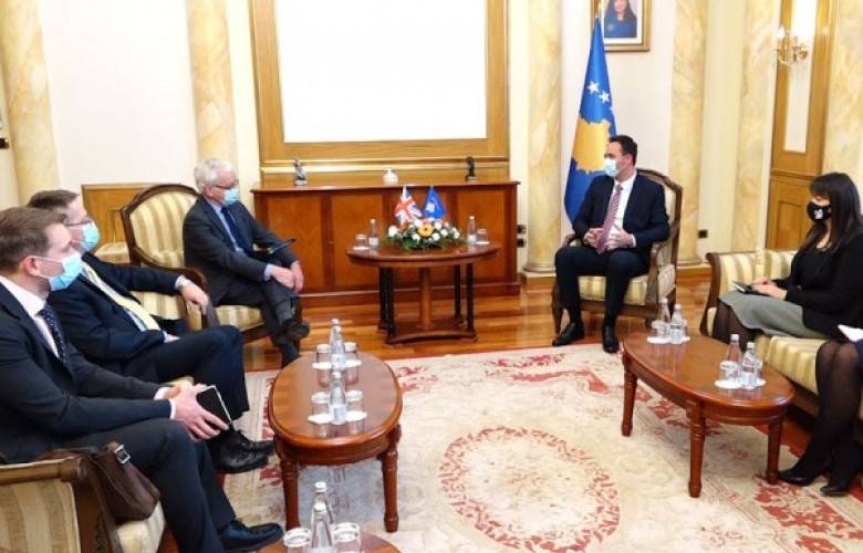 Konjufca, İngiltere Milletvekilini Kabul Etti
