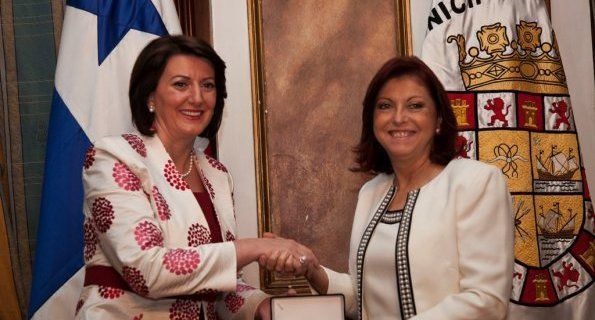 Jahjaga, Panama'nın Fahri Vatandaşı İlan Edildi