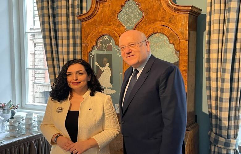 Osmani ve Mikati, İlişkileri İlerletme Konusunda Anlaştılar