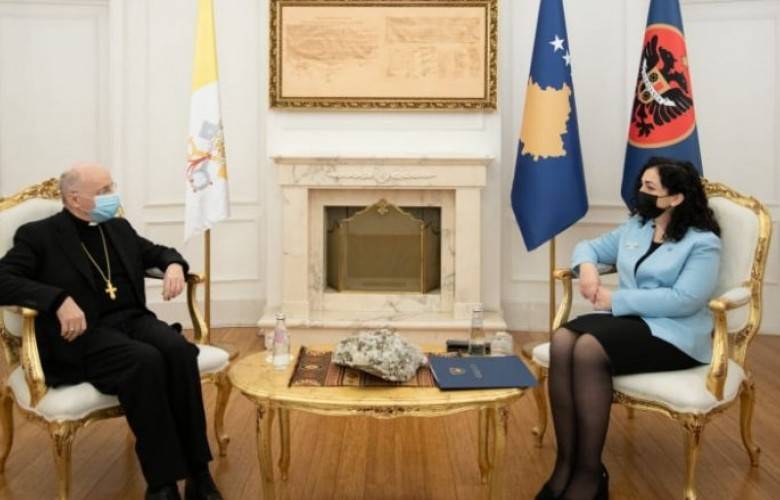 Kosova ve Vatikan Arasında İlişkiler Daha da Derinleştirilecek